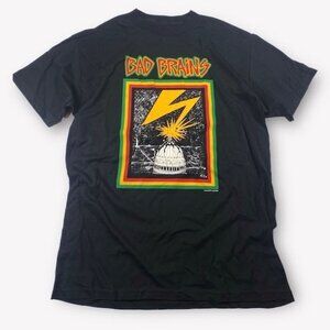 Bad Brains Capitol Strike Tee Shirt Black, Size XX-Large